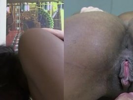 Luscious Lips Black Girl Sucks And Rides A White Guy