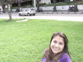 Latina Gets Picked Up From The Park To Please A Dick