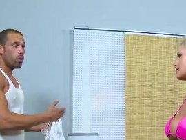 Blonde With Big Tits Gets Her Pussy Destroyed