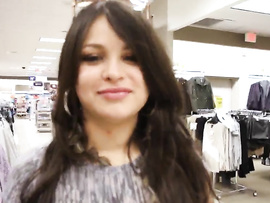 Picked Up Brunette Hottie Sucks And Fucks In POV