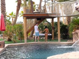 Blown By Beautiful Megan Rain Before She Gets Fucked