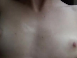 Flashing Hottie Takes Your Cock In A Bathroom