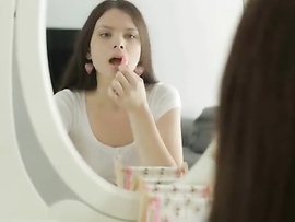 Outstanding Lesbian Couple Gets To Explore Each Other