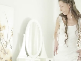 Sexy Teen Takes Off Her Clothes And Touches Herself